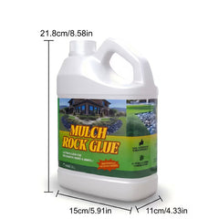 272oz Heavy-Duty Landscape Rock Glue – Fast-Drying, Non-Toxic Gravel & Mulch Adhesive