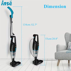 INSE R3s Corded Vacuum – 400W, 16KPa Suction, 9-in-1 Pet Hair & Dust Cleaner
