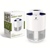 Indoor UV Insect Trap – Silent Mosquito, Fly & Moth Catcher with 3 Sticky Boards