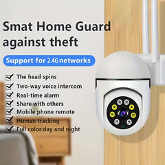 4-Pack 1080P 5G WiFi Security Cameras – 360° View, Night Vision & AI Motion Detection