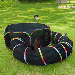 Portable Outdoor Cat Enclosure – Catio Tent, Playpen & Tunnel for Cats & Small Pets