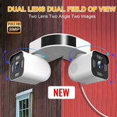 8MP Dual-Lens PTZ WiFi Security Camera – 360° View & Color Night Vision