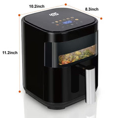 8.5QT Air Fryer – Large Capacity, 8 Presets & Touchscreen Controls