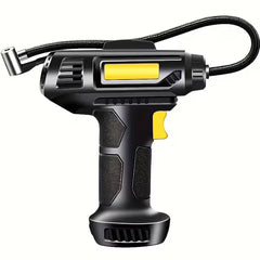 150 PSI portable digital tire inflator for cars, bikes, and motorcycles