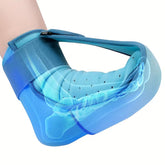 Night ankle splint with detachable gel ice pack