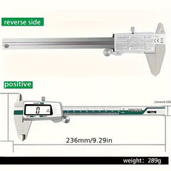 ET50 150mm Digital Caliper – 0.01mm High Precision, Inch/MM/Fraction Measurements