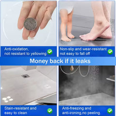 5.51LB Transparent Waterproof Sealant – Roof, Bathroom, Kitchen & Wall Leak Repair
