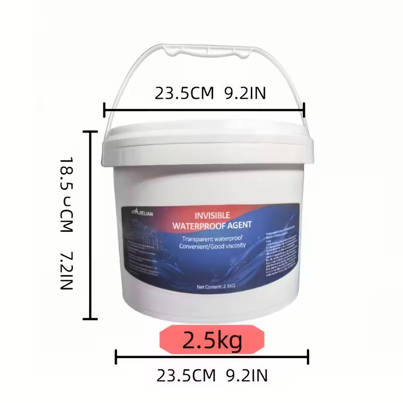 2500g Transparent Waterproofing Adhesive – Roof & Wall Leak Repair Sealant