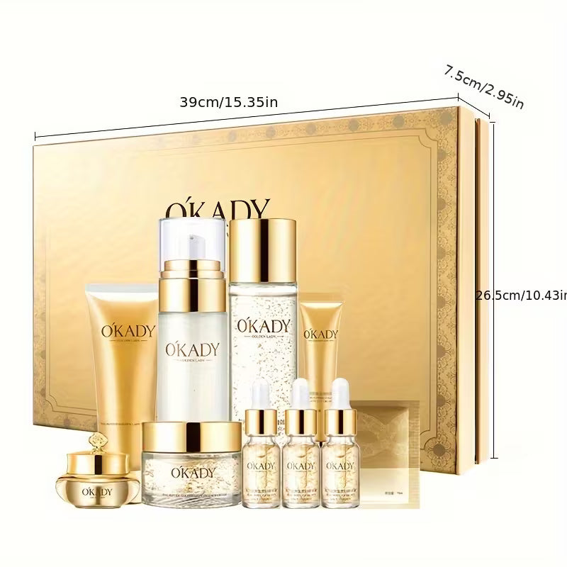 24-Piece Peptide Skincare Set – Complete Day & Night Routine for All Skin Types