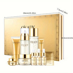 24-Piece Peptide Skincare Set – Complete Day & Night Routine for All Skin Types
