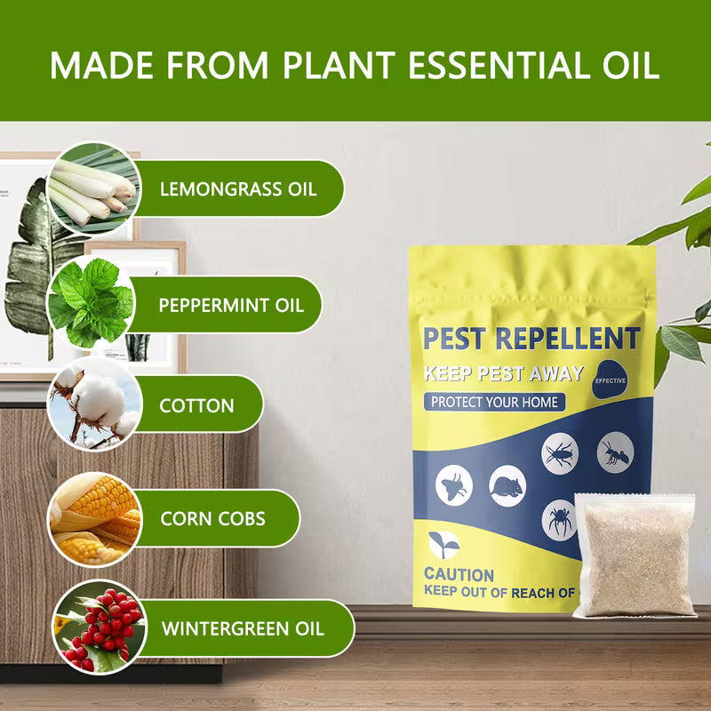 8/10-Pack Pest Repellent Balls – Peppermint Rodent, Mosquito & Insect Repellent