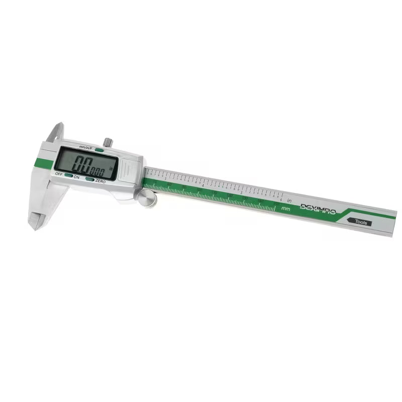 ET50 150mm Digital Caliper – 0.01mm High Precision, Inch/MM/Fraction Measurements