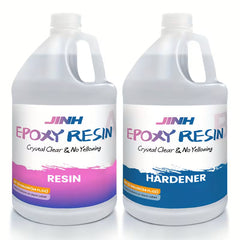 1-Gallon Epoxy Resin Kit – Crystal Clear, Heat-Resistant, Self-Leveling Resin & Hardener