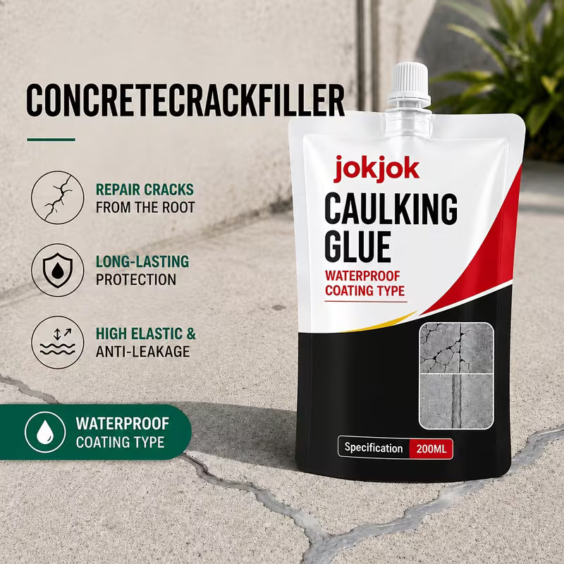 Self-Sealing Concrete Filler - Easy Application, Formula, Strong Adhesion