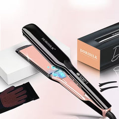 Professional 2-Inch Hair Straightener – 500°F Plasma Keratin Flat Iron for Frizzy Hair