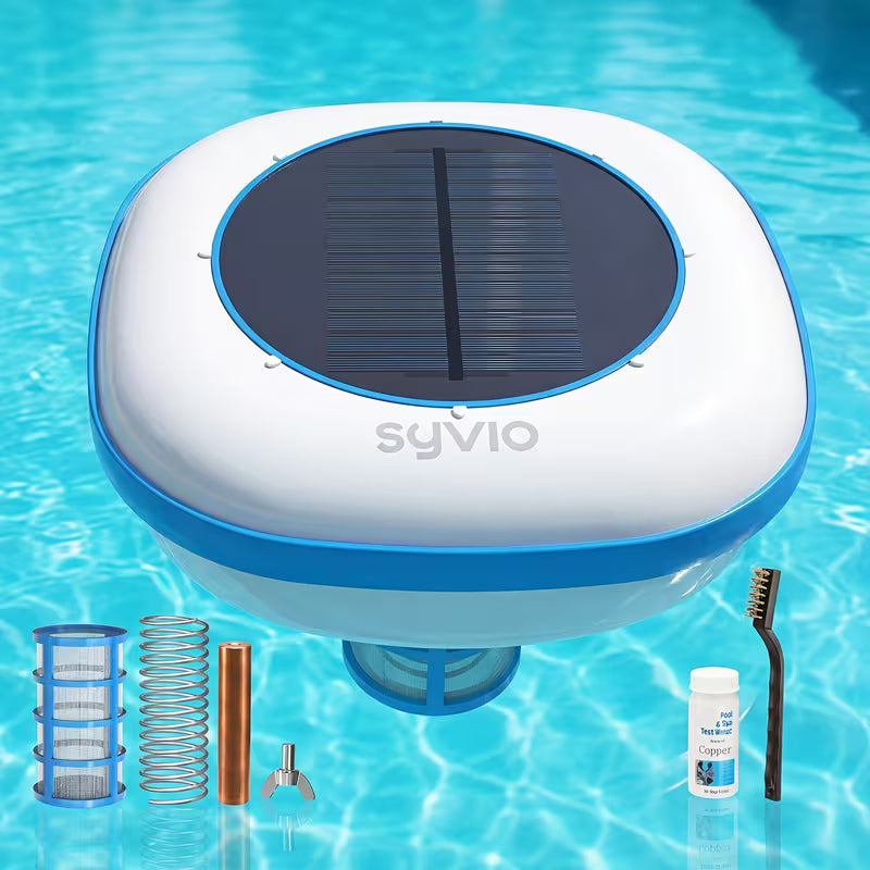 Solar Pool Ionizer – Floating Water Purifier for Pools up to 45,000 Gallons