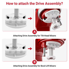 2-Quart Ice Cream Maker Attachment – Compatible with KitchenAid Stand Mixers
