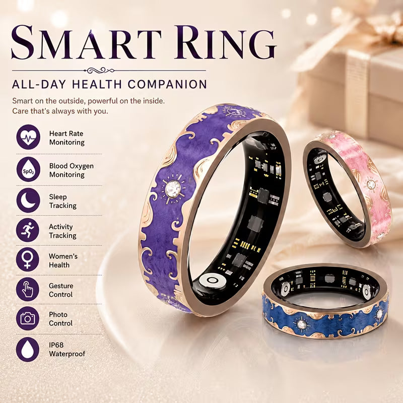 Smart Ring for Women – Fitness, Sleep & Health Tracker