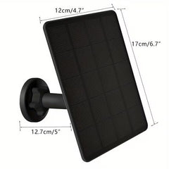 12V/6V Solar Panel with 5000mAh Battery for Trail Cameras