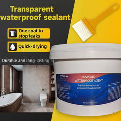2500g Transparent Waterproofing Adhesive – Roof & Wall Leak Repair Sealant