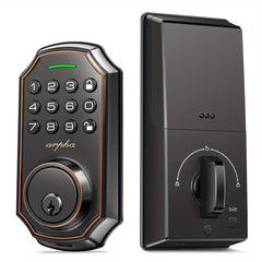 Smart Lock with Keypad – Keyless Entry, Auto-Lock & Low Battery Alert