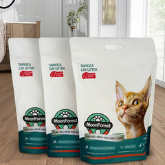 Tapioca Cat Litter – Quick-Clumping, Low-Dust & Flushable Cassava Litter