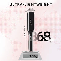 Professional 2-Inch Hair Straightener – 500°F Plasma Keratin Flat Iron for Frizzy Hair