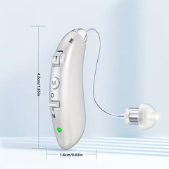 Rechargeable Hearing Aids for Seniors – Digital Noise-Canceling Sound Amplifiers