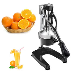 Commercial Grade Manual Citrus Juicer – Hand Press for Orange, Lemon & Pomegranate