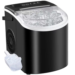 Portable Countertop Ice Maker, 29 Lbs/Day, 6-Minute Ice, with Basket & Scoop