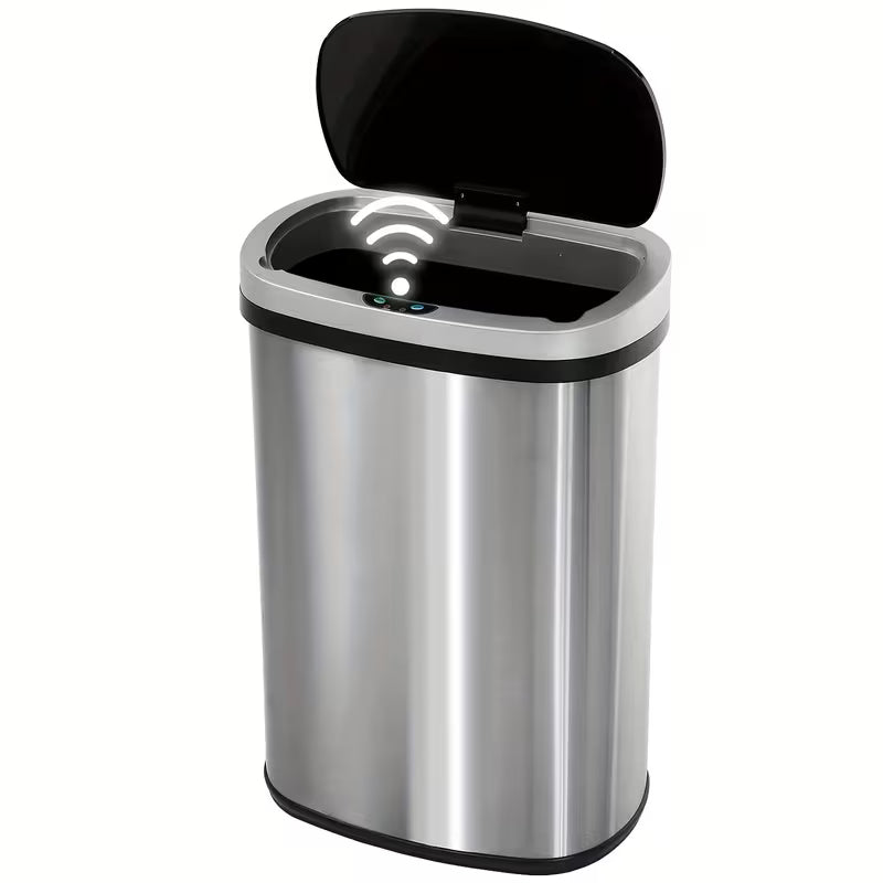 13 Gallon Touchless Motion Sensor Trash Can – 50L Kitchen Waste Bin