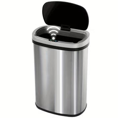 13 Gallon Touchless Motion Sensor Trash Can – 50L Kitchen Waste Bin