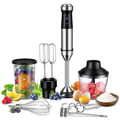 7-in-1 1000W Immersion Blender – 20-Speed Hand Blender with Turbo Mode