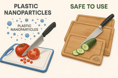 Bamboo Cutting Board Set of 3 for Kitchen