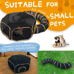 Portable Outdoor Cat Enclosure – Catio Tent, Playpen & Tunnel for Cats & Small Pets