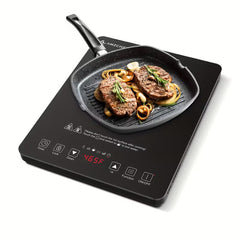 AMZCHEF 1800W Induction Cooktop – Touch Control with Timer & Safety Protection