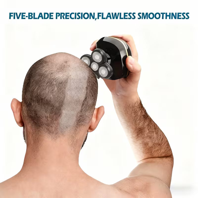 6-piece electric shaver replacement head set