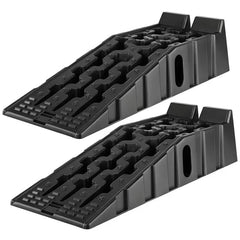 2-Piece Heavy-Duty Car Ramps – Extra-Wide, 16,000-Lb Capacity for Oil Changes