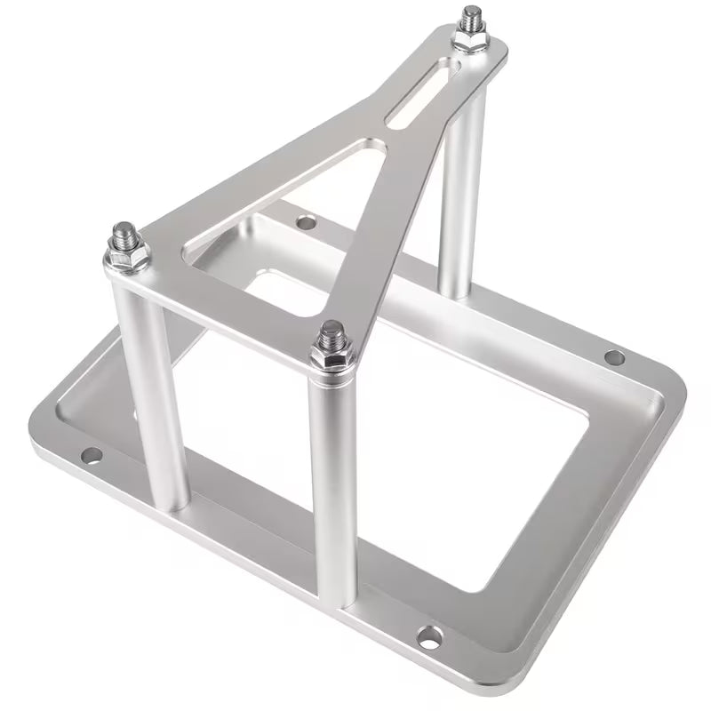 Universal billet aluminum battery tray hold-down mount