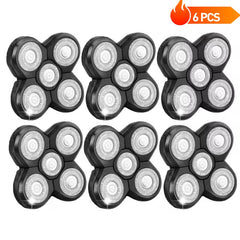 6-piece electric shaver replacement head set